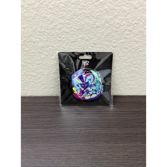 Helluva Boss Fizzarolli & Asmodeus 3 inch Button Pin - Picture 1 of 2